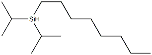 DIISOPROPYLOCTYLSILANE Structure