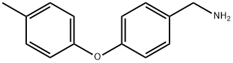 4-(4-methylphenoxy)-Benzenemethanamine Struktur