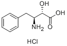 (2S,3S)-3-Amino-2-Hydroxy-4-Phenylbutyric Acid Hydrochloride Structure