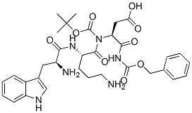 129594-05-4 tert-butyloxycarbonyl-tryptophyl-benzyloxycarbonyl-ornithyl-aspartamide