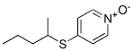 Pyridine, 4-[(1-methylbutyl)thio]-, 1-oxide (9CI) Struktur