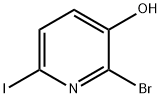 2-Bromo-3-hydroxy-6-iodopyridine Struktur