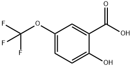 2-HYDROXY-5-(TRIFLUOROMETHOXY)BENZOIC ACID Structure