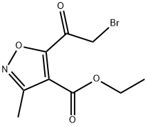 Ethyl 5-(2-bromoacetyl)-3-methylisoxazole-4-carboxylate,129663-20-3,结构式