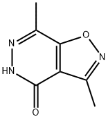 Isoxazolo[4,5-d]pyridazin-4(5H)-one, 3,7-dimethyl- (9CI),129663-22-5,结构式