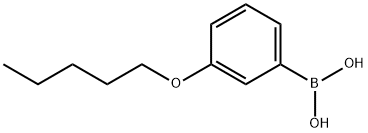 3-Pentyloxyphenylboronic acid Struktur