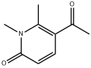 2(1H)-Pyridinone, 5-acetyl-1,6-dimethyl- (9CI) Structure