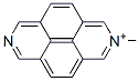 N-methyl-2,7-diazapyrenium 结构式