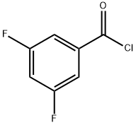 3,5-二氟苯甲酰氯,129714-97-2,结构式