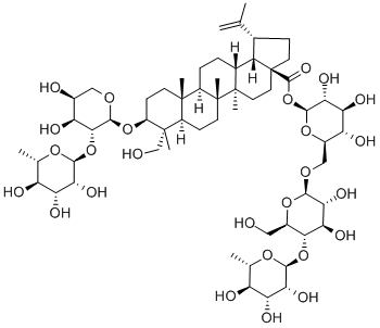プルチネノシドB4 化学構造式