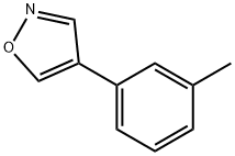 Isoxazole, 4-(3-methylphenyl)- (9CI) 结构式