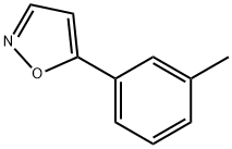 Isoxazole, 5-(3-methylphenyl)- (9CI) 结构式