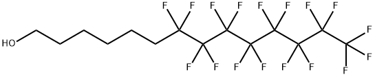 6-全氟辛基己醇,129794-54-3,结构式
