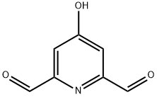 2,6-Pyridinedicarboxaldehyde, 4-hydroxy- (9CI),129800-01-7,结构式