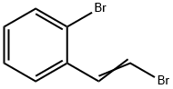 O-BROMO-(2-BROMO)VINYLBENZENE (CIS TRANS MIXTURE) Structure