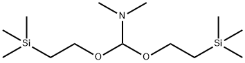 N,N-DIMETHYLFORMAMIDE BIS[2-(TRIMETHYL- SILYL)ETHYL] ACETATE Struktur