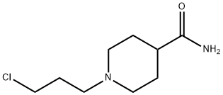 1-(3-氯丙基)哌啶-4-甲酰胺, 129846-88-4, 结构式