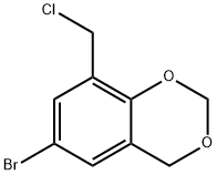 6-溴-8-氯甲基-4H-1,3-苯并二唑,129888-79-5,结构式