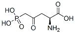 4-oxo-5-phosphononorvaline Structure