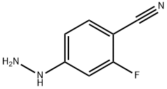 2-fluoro-4-(hydrazinyl)benzonitrile,129946-64-1,结构式
