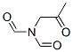Formamide, N-formyl-N-(2-oxopropyl)- (9CI) Structure