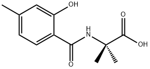 129973-07-5 Alanine,  N-(2-hydroxy-4-methylbenzoyl)-2-methyl-