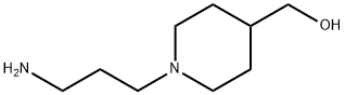 [1-(3-氨基丙基)-4-哌啶基]甲醇,129999-65-1,结构式