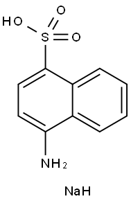 Sodium 4-amino-1-naphthalenesulfonate Structure