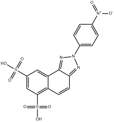 2-(p-니트로페닐)-2H-나프토[1,2-d]트리아졸-6,8-디설폰산