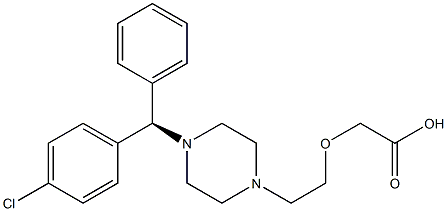 左西替利嗪,130018-77-8,结构式
