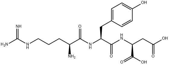 arginyl-tyrosyl-aspartic acid 化学構造式
