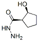 Cyclopentanecarboxylic acid, 2-hydroxy-, hydrazide, cis- (9CI)|