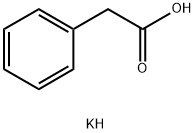 苯乙酸钾, 13005-36-2, 结构式