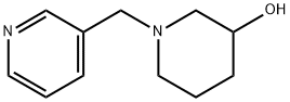 1-(3-Pyridinylmethyl)-3-piperidinol 化学構造式