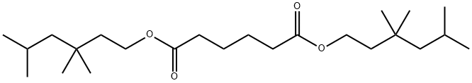 Adipic acid bis(3,3,5-trimethylhexyl) ester Structure