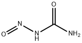 N-NITROSOUREA, 13010-20-3, 结构式