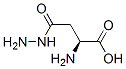 beta-L-aspartyl-hydrazine Structure