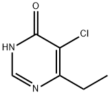 5-氯-6-乙基嘧啶-4-醇, 130129-58-7, 结构式