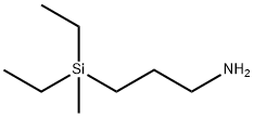 3-(diethylmethylsilyl)propylamine Struktur