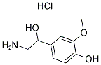 DL-NORMETANEPHRINE HYDROCHLORIDE Structure