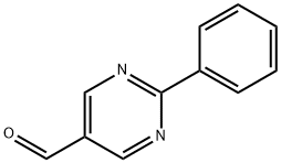 2-Phenylpyrimidine-5-carboxaldehyde Struktur