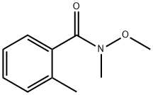 2,N-DIMETHYL-N-METHOXYBENZAMIDE Structure