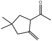 Ethanone, 1-(4,4-dimethyl-2-methylenecyclopentyl)- (9CI) Struktur