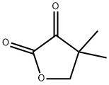 DIHYDRO-4,4-DIMETHYL-2,3-FURANDIONE Struktur
