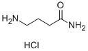 4-AMINOBUTYRAMIDE, HYDROCHLORIDE|4-氨基丁酰胺盐酸盐