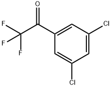 3',5'-DICHLORO-2,2,2-TRIFLUOROACETOPHENONE Struktur