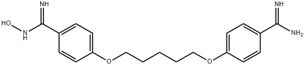 N-hydroxypentamidine Structure