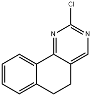 2-氯-5,6-二氢苯并[H]喹唑啉, 13036-53-8, 结构式