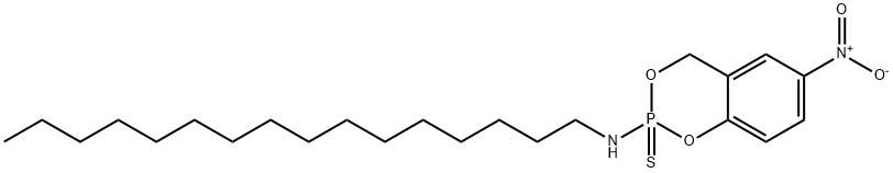 N-Hexadecyl-6-nitro-4H-1,3,2-benzodioxaphosphorin-2-amine 2-sulfide|