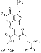 7-S-glutathionyltryptamine-4,5-dione Structure